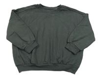 Tmavošedá oversize mikina George