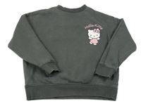 Tmavošedá mikina s Hello Kitty Sanrio