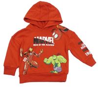 Červená mikina s kapucí - Avengers Marvel