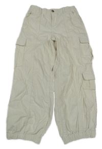 Smetanové manšestráky s kapsami Primark