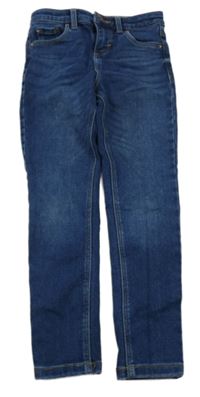 Tmavomodré skinny rifle C&A