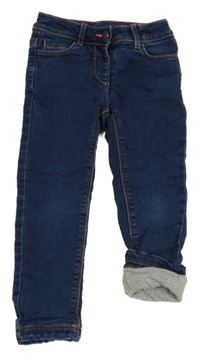 Tmavomodré podšité rifle C&A