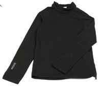 Černé funkční spodní triko Decathlon