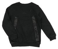 Černá mikina s potiskem George 