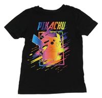 Černé tričko s Pikachu 