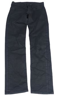 Tmavošedé potažené slim fit rifle Denim Co.