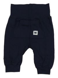 Tmavomodré turecké tepláky s kapsou s krabem Topomini