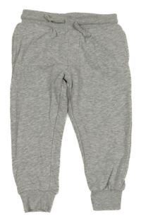 Šedé melírované tepláky Matalan