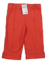 Nové - červené capri legíny PRIMARK