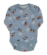 Modré body s Mickey a hvězdičkami PRIMARK