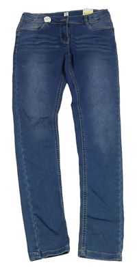 Modré teplákové skinny rifle Yigga