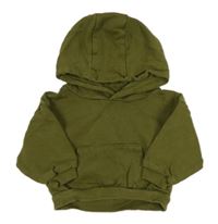 Khaki oversize mikina s kapucí Primark