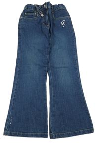 Tmavomodré flare rifle s kamínky TCM