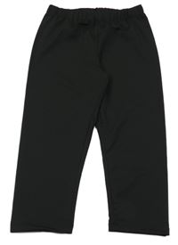 Černé sportovní capri legíny