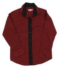 Vínová košile Bluezoo