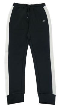 Černo-bílé sportovní tepláky Dunnes