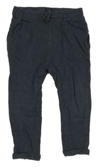 Antracitové lehké tepláky Next