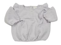 Lila mikina s volánky Next