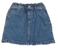 Modrá riflová sukně kiabi