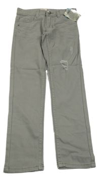 Nové - šedé skinny kalhoty Alive