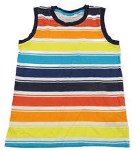 Barevné pruhované tílko kids