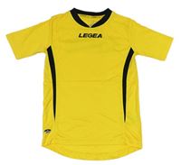 Hořčicové sportovní tričko Legea