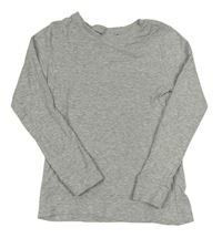 Šedé melírované triko H&M