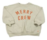 Béžová mikina s nápisem George