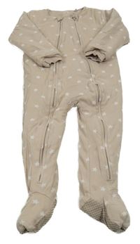 Béžový zateplený overal s hvězdami Next