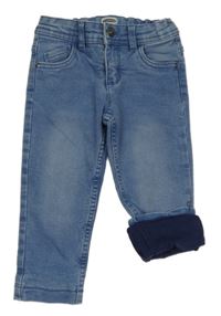 Světlemodré podšité skinny rifle Lily & Dan