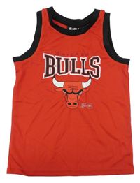 Červeno-černé sportovní tílko - Chicago Bulls Primark