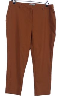Dámské skořicové crop kalhoty Dorothy Perkins 