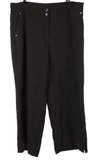 Dámské hnědé volné kalhoty JD Williams 