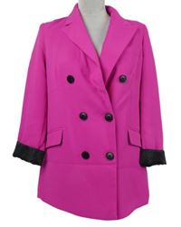 Dámský neonově růžový oversized blejzr Primark 