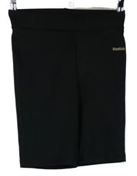 Dámské černé sportovní elastické kraťasy Reebok 