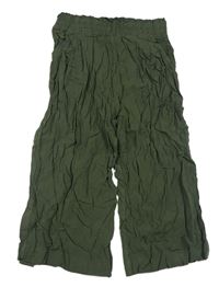 Khaki culottes kalhoty Y.F.K.