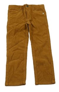 Hnědé manšestráky 