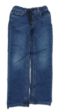 Modré teplákové rifle Kiabi