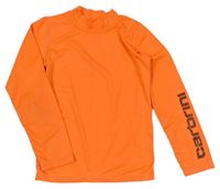 Neonově oranžové sportovní funkční triko zn. Carbrini