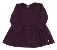 Lilkové teplákové šaty se srdíčky