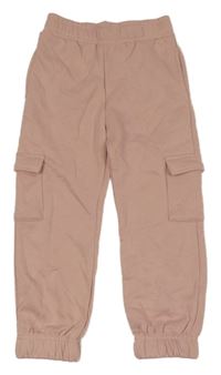 Světlerůžové tepláky s kapsami Primark