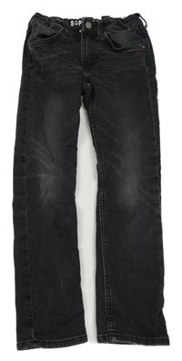 Tmavošedé skinny rifle Denim Co.