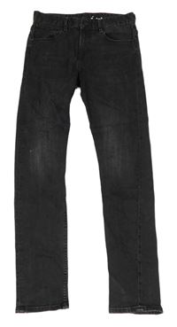 Černé skinny fit rifle H&M