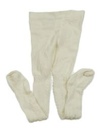 Smetanové punčocháče H&M