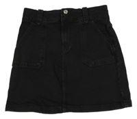 Černá riflová sukně Primark