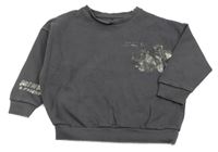 Šedá oversize mikina s Minnií George