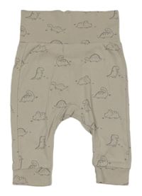 Béžové tepláky s dinosaurem H&M
