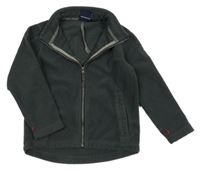 Tmavošedá fleecová funkční propínací mikina TOG24