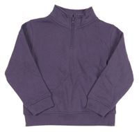 Tmavofialová mikina PRIMARK