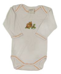 Bílé body s veverkou ALANA